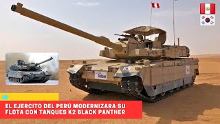 Fame SAC también fabricará los tanques K2 Black Panther para el Ejército del Perú peru [upl. by Llerref488]