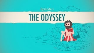 A Long and Difficult Journey or The Odyssey Crash Course Literature 201 [upl. by Esirehs40]