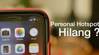 Cara Memunculkan Personal Hotspot iPhone Yang Hilang  iTechlife [upl. by Neenwahs437]