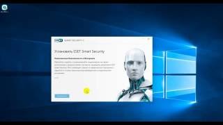 Установка и активация ESET NOD32 [upl. by Geraldina]