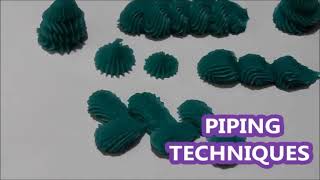 The easiest piping tip techniques tutorial 195 [upl. by Barabbas]