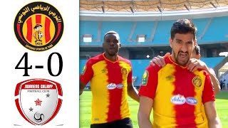 Espérance Sportive de Tunis 40 Jwaneng Galaxy  Le But de Ben Romdhane 1 ᴴᴰ 12022022 EST vs JFC [upl. by Tiffie761]