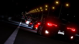 Toyota Supra VS Infiniti Q60 Red Sport 400  Assetto Corsa [upl. by Qirat]