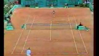 Agassi Hlasek French Open 1991 [upl. by Gavin]