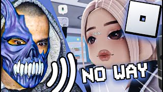 Trolling with DEEP VOICE on Roblox Voice Chat Servers [upl. by Ayam]