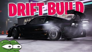 Building a DRIFT 180sx In CarX Street [upl. by Ahsain]