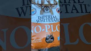 Deer food plot made easy Seed blend of choice Whitetail institute NoPlow [upl. by Azeel]