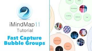 Tutorial Bubble Groups  iMindMap 11 [upl. by Cissej874]