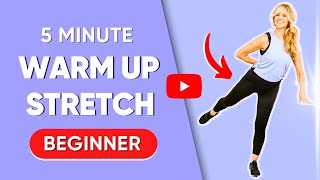 5 Minute Daily Warmup Stretch Beginner Friendly [upl. by Mag]