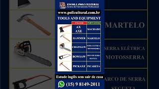 ESCOLA POLICULTURAL  Tools and Equipment [upl. by Yared598]