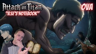 ILSES NOTEBOOK  Attack on Titan OVA Reaction  Review [upl. by Canon]