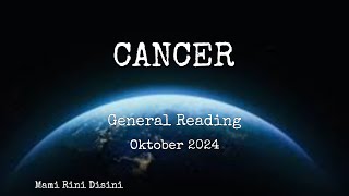 CANCER quotOktober 2024quot General  Ramalan Zodiak  Ramalan Tarot [upl. by Alfons]