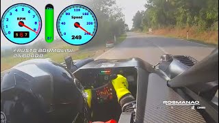 HillClimb ONBOARD Fausto Bormolini Record Speed at GHD Ilirska Bistrica 2024  250kmh [upl. by Felipa804]