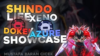 Shindo Life Xeno AzureDokei Showcase  Roblox Türkçe [upl. by Aivatahs]