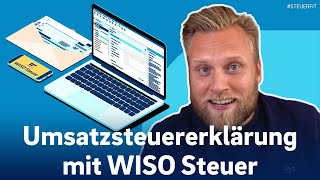 Umsatzsteuererklärung mit WISO Steuer  WISO Steuer Tutorial zur Steuererklärung 2024 [upl. by Ysabel]