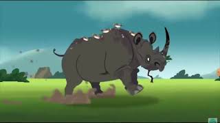 Wild kratts rhino vs lionesses [upl. by Arza]