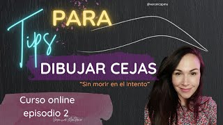 CURSO GRATIS DE DISEÑO DE CEJAS 🔥 Episodio 2 [upl. by Aihsein]