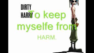 Gorillaz  Dirty Harry With Lyrics [upl. by Oicnerual182]