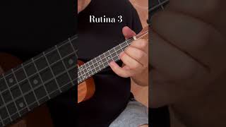 💪 HAZ esta RUTINA y mejora la digitación con estos cromatismos shorts ukulele [upl. by Earaj]