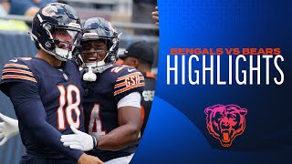 Chicago Bears Top Plays vs Cincinnati Bengals  2024 Preseason Preseason Week 2 [upl. by Lissi]