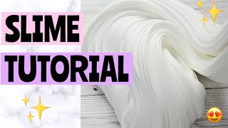 HOW TO MAKE SLIME Simple amp Easy Slime Recipe  2 Minute Easy Slime Tutorial Glue and Borax Slime [upl. by Annnora]