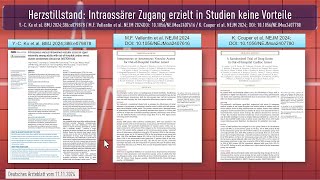 Herzstillstand Intraossärer Zugang erzielt in Studien keine Vorteile [upl. by Rozina]