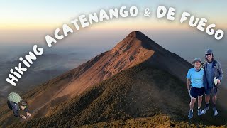 Hiking Volcanos Acatenango amp De Fuego in Guatemala  Safe to say we were not prepared [upl. by Sylvia770]