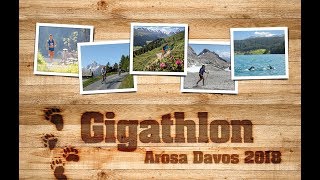 Gigathlon Switzerland 2018 in ArosaDavos [upl. by Atiral919]