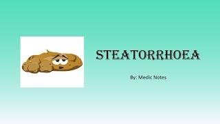 Steatorrhoeafatty stool  causes pathophysiology [upl. by Nuhsed832]