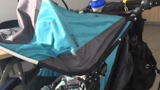 Bob Revolution stroller canopy issue [upl. by Amuwkuhc960]