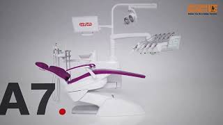 Anthos A7 Plus The Future of Dental Chairs with Advanced Technology and Comfort [upl. by Zulaledairam850]