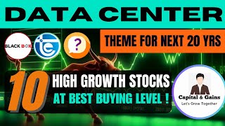 EMERGING THEME FOR NEXT 20 YEARS  DATA CENTER STOCKS IN INDIA 🚀🚀💥💥 [upl. by Muraida436]