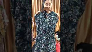 Online shopping amp try on haul Dressess  gown  mini dress second brand 7990 Nanavlog557 [upl. by Farley]