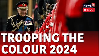 UK Trooping The Colour 2024 LIVE  King Charles Iii Leads The Annual Trooping The Colour Event N18L [upl. by Samaj]