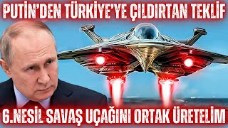 RUSYADAN 6NESİL SAVAŞ UÇAĞINI ORTAK ÜRETELİM TEKLİFİ EĞER BUNU YAPARSAK ÇAĞ ATLARIZ [upl. by Yssirk]