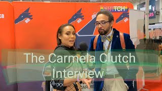 The Carmela Clutch Interview fragrance style beauty exxxotica nerd [upl. by Ivory]