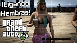 ☢ Grand Theft Auto V ☢  ¡Conquistando Damas con el NiggaMóvil FULL HD [upl. by Hylton744]