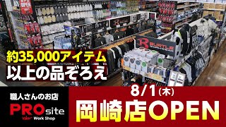 PROsite岡崎店 81オープン [upl. by Tiffa879]