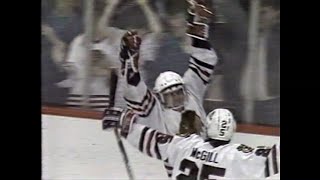 Rick Vaive Chicago Blackhawks Goals 19871988 [upl. by Evans]