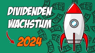 Die 30 besten Dividenden Wachstums Aktien für 2024 🚀📈 [upl. by Atinev500]