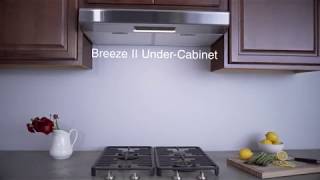 Zephyr Breeze II UnderCabinet Range Hood AK1200B [upl. by Odlabso]