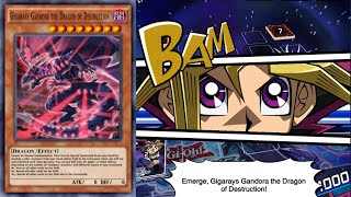 4Card Gigarays Gandora the Dragon of Destruction FTK YuGiOh Duel Links [upl. by Angrist827]