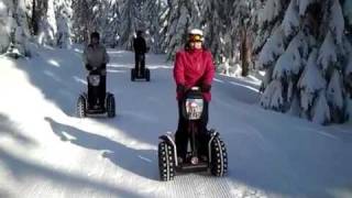 Segway SchneeTour Bodenmais [upl. by Arrec]