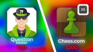 Question Master ELO   vs chesscom ELO 3200chessbd club [upl. by Ellerehs]