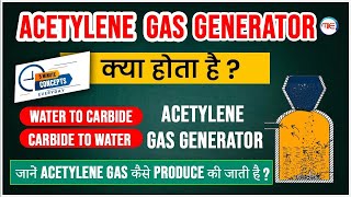 Acetylene Gas Generator क्या होता है  Type of acetylene Gas Generator  Producing Acetylene Gas [upl. by Wailoo379]