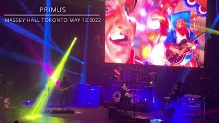 Primus  Massey Hall Toronto  May 13 2022 [upl. by Erme]