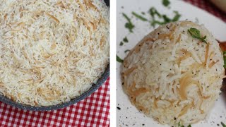 Pilav Rezept  Wie koche ich den perfekten türkischen Reis  Tipps und Rezept [upl. by Tamah]