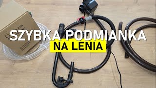 Szybka podmiana wody w akwarium  Na Lenia [upl. by Umont]