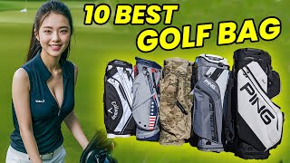 Top 10 Golf Bags of 2023 A Perfect Pick Golf Bags for Every Golfer [upl. by Eugen828]