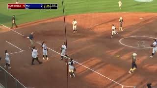 Highlights Louisville SB at FIU [upl. by Yrnehnhoj]